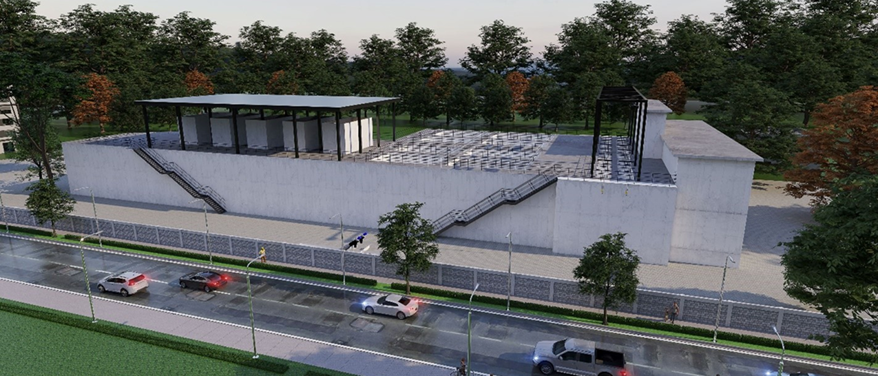 Rendered image of upgraded STP and new Water Reuse Project of Filinvest City in Alabang, Muntinlupa.