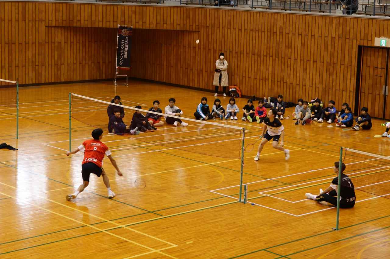 画像2: 男子バドミントン (チーム名：日立情報通信エンジニアリング　バドミントンチーム)