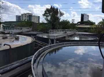 [画像]既存のアラバン下水処理場外観