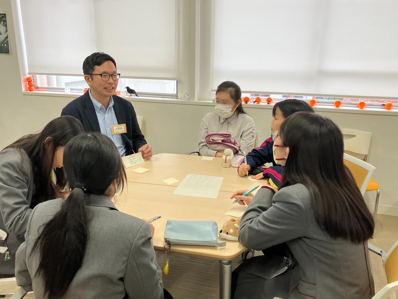 画像4: 生徒と社員の座談会