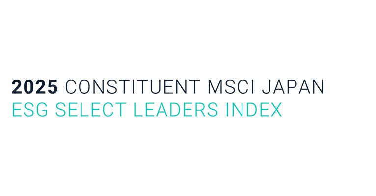 logo : 2024 MSCI Japan ESG Select Leaders Index