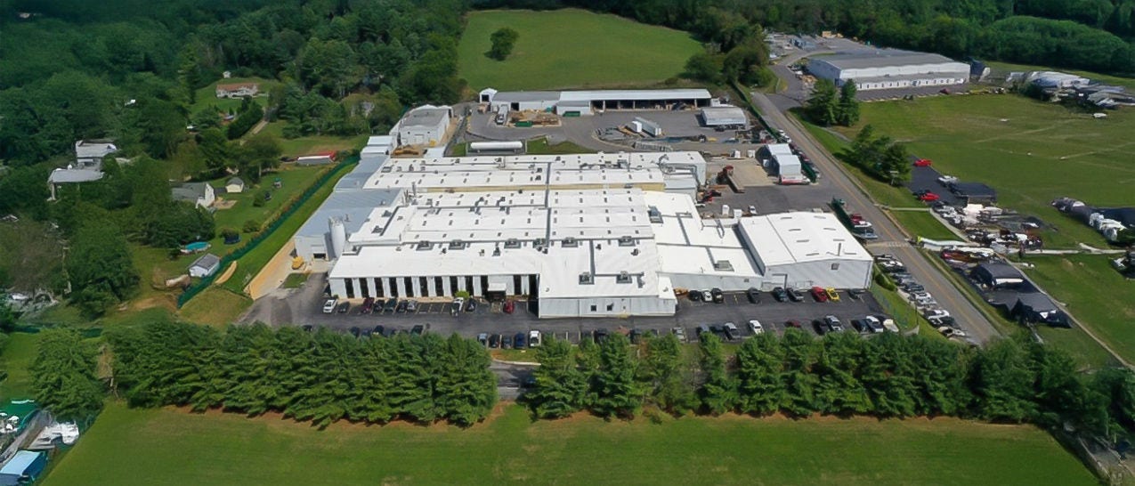Newly expanded Hitachi Energy facility in Bland, Virginia