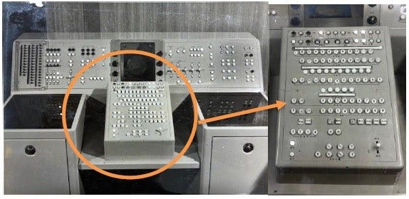 [image]Figure 1. MARS-1 control panel (bottom photo)