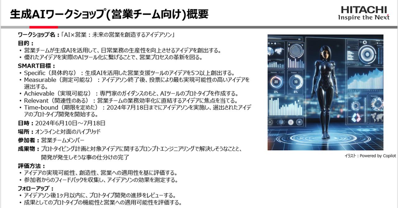 画像: 日常業務の活用例：ワークショップの企画づくり