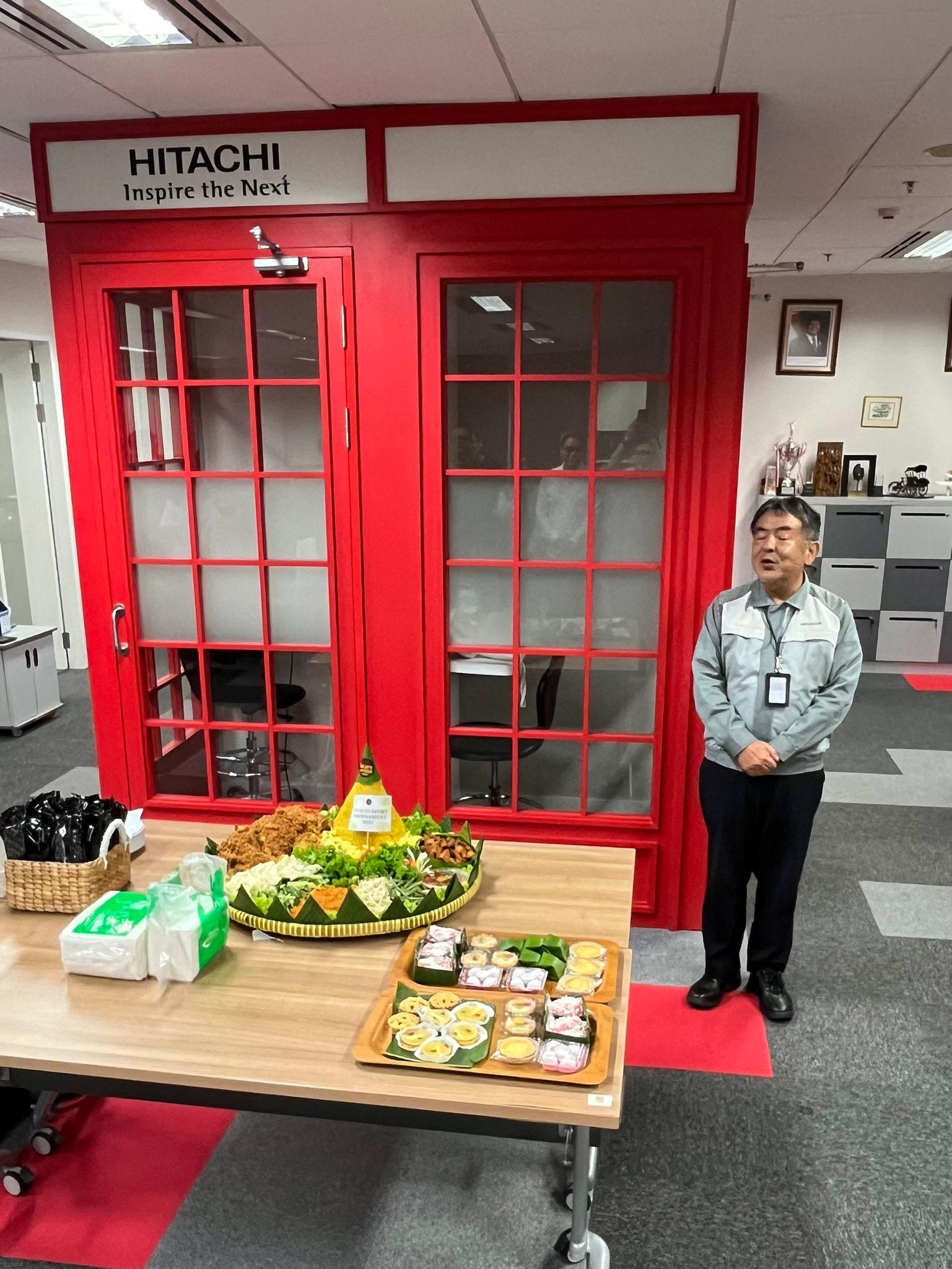 Photo of Koji Hachiya, Managing Director of PT Hitachi Asia Indonesia