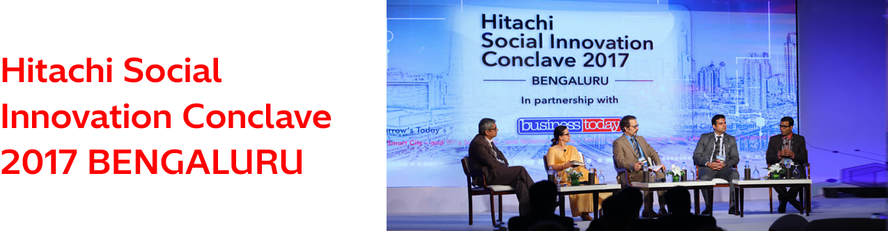 Hitachi Social Innovation Conclave 2017 BENGALURU header 3
