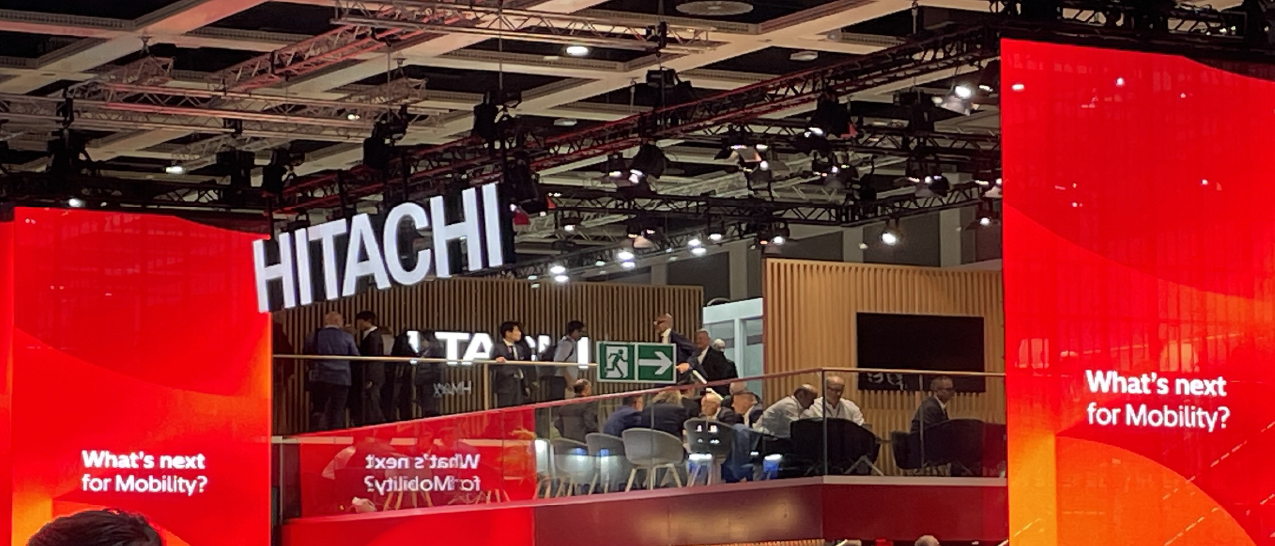 Hitachi booth at InnoTrans 2026