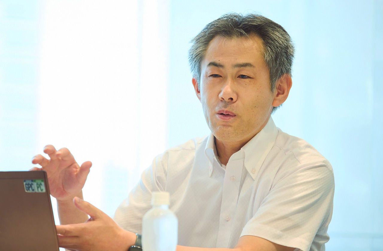 画像: 鈴木英明（日立ビルシステム デジタル統括本部 デジタル開発本部 担当本部長）