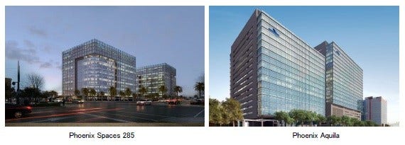 [画像](左)Phoenix Spaces 285、(右)Phoenix Aquila