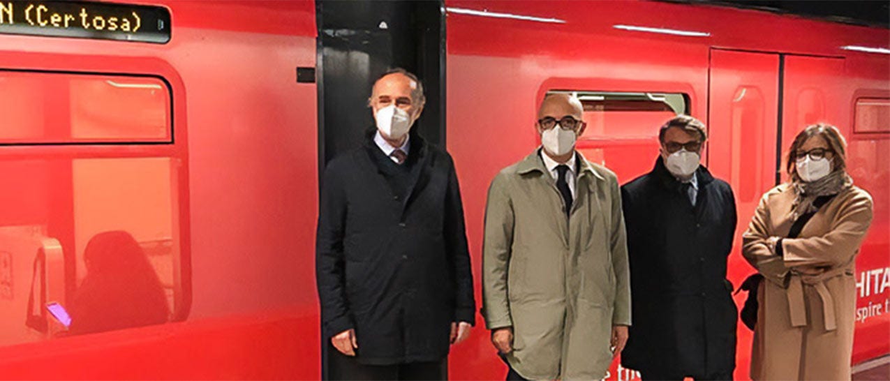 A Genova una delle stazioni della