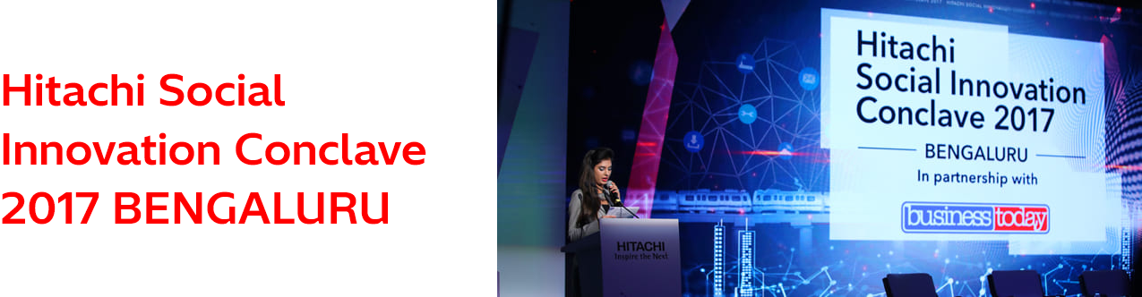 Hitachi Social Innovation Conclave 2017 BENGALURU header 1