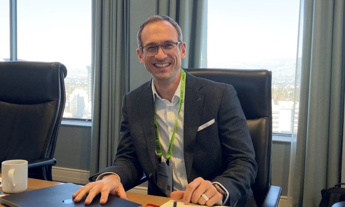 画像: 写真：Hitachi Vantara CTO of AI and X Portfolio Jason Hardy氏