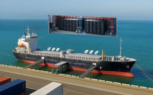 [image]CG rendering of an FDC converted from a used ship