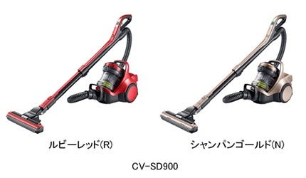 [画像]CV-SD900 (左)ルビーレッド(R)、(右)シャンパンゴールド(N)