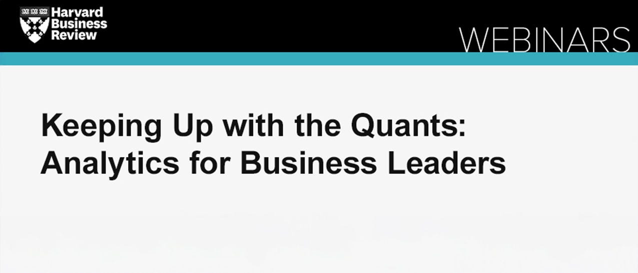 Keeping Up with the Quants
