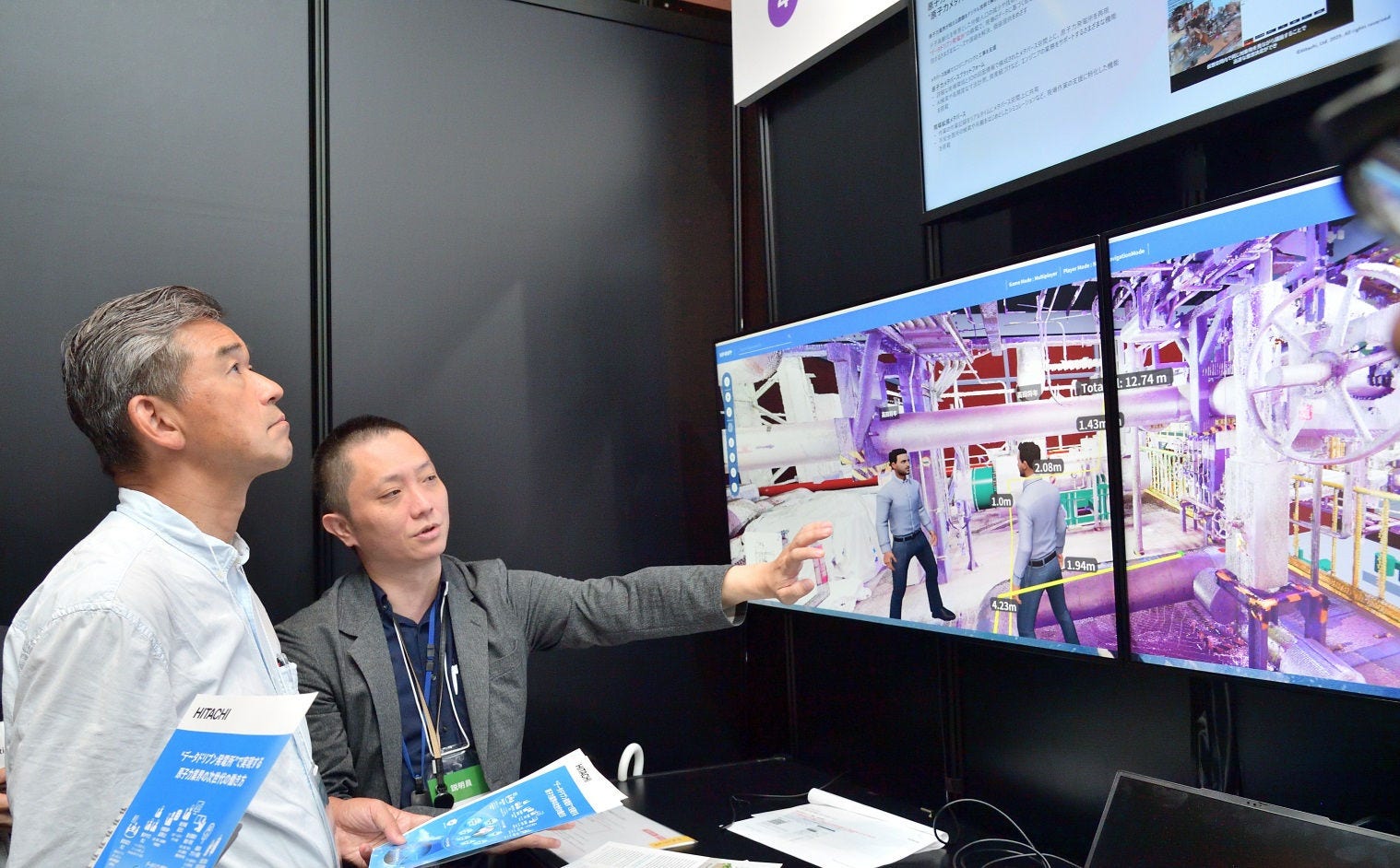 「私の卒論テーマが火力発電プラントの配管減肉（内側のすり減り）を固液混相流モデルにより予測するというものでした。そうしたことが実際のデータを使ってデジタル空間で予測・診断できるようになるというのは、40年でついにここまできたか！と感慨深いですね」