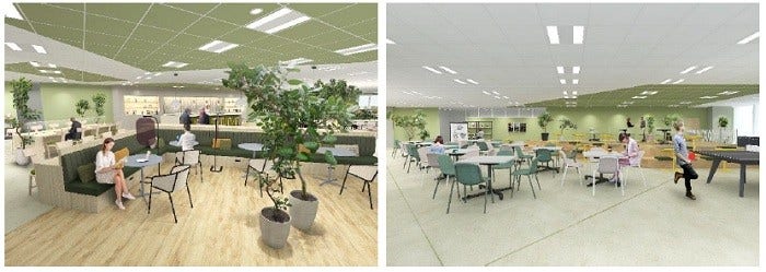 [画像]本社オフィス(東京都千代田区)のオープンエリアイメージ