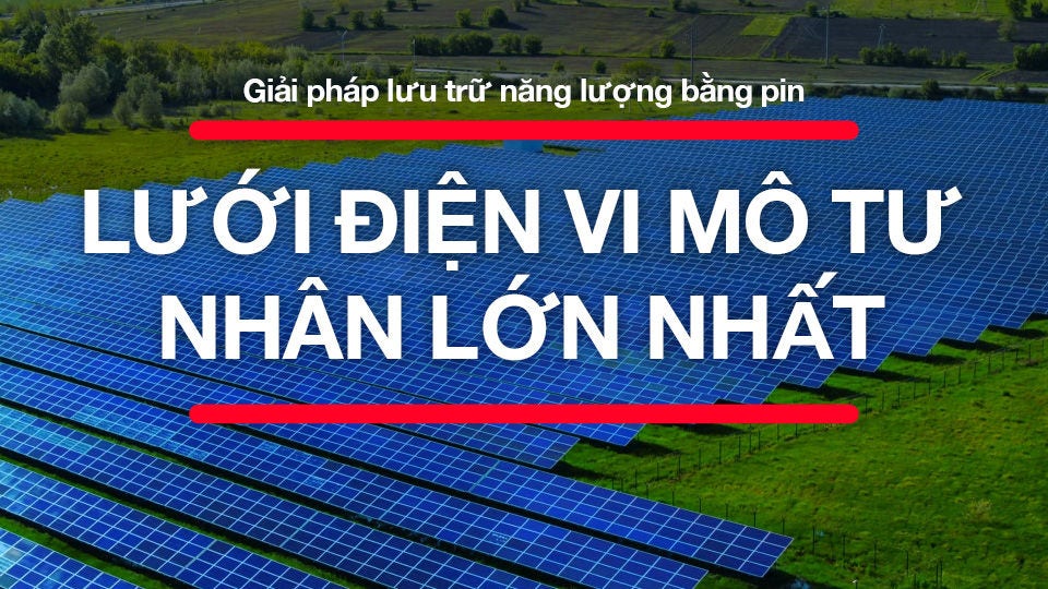 Hitachi đã được chọn để triển khai giải pháp lưu trữ năng lượng bằng pin và hệ thống điều khiển cho lưới điện vi mô tư nhân lớn nhất Thái Lan.