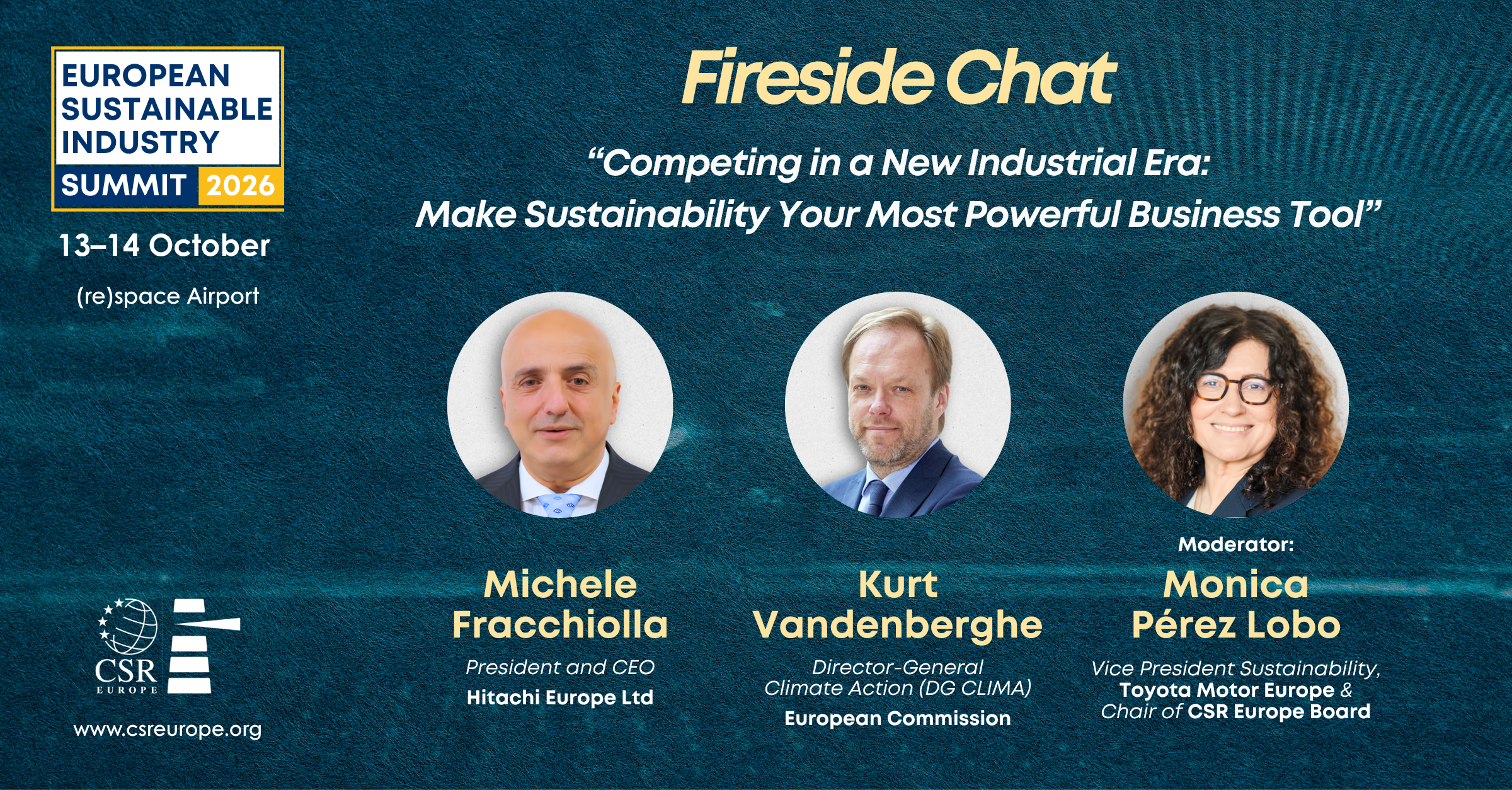 CSR Europe Fireside Chat featuring Michele Fracchiolla