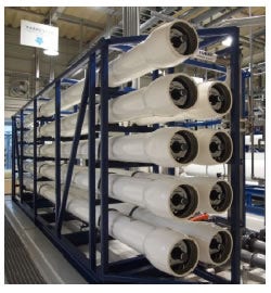 [画像] 「ウォータープラザ北九州」の「RemixWater」のRO膜システム外観