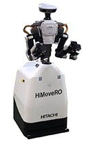 [画像]「HiMoveRO」外観 (下部:「HiMoveRO」、上部:カワダロボティクス製双腕ロボット「NEXTAGE」)