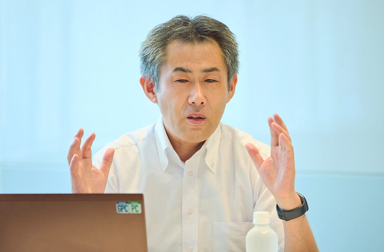 画像: 鈴木英明（日立ビルシステム デジタル統括本部 デジタル開発本部 担当本部長）