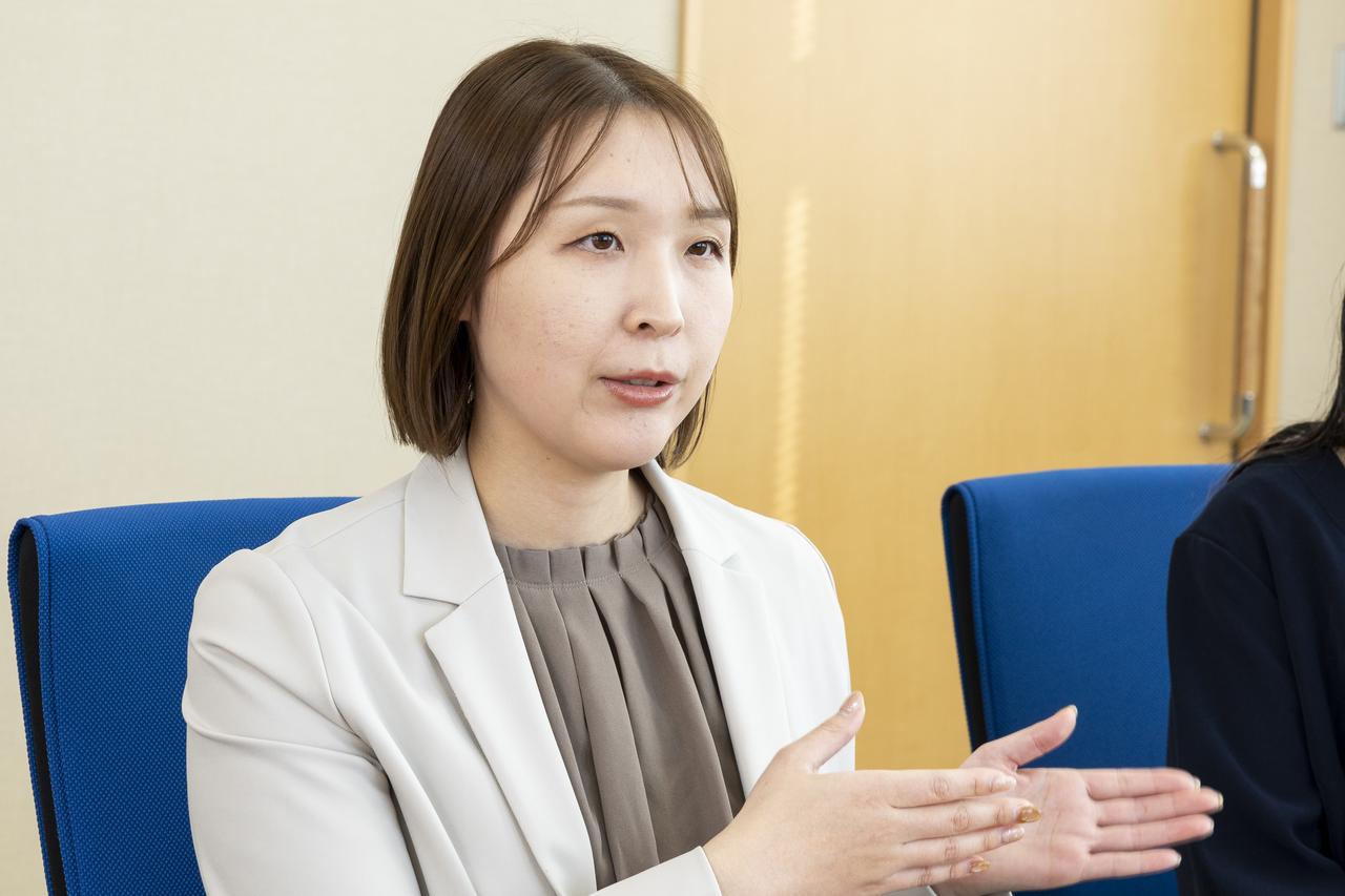 画像：石井町役場　龍門 奈都氏（石井町 まちづくり推進室 主事）