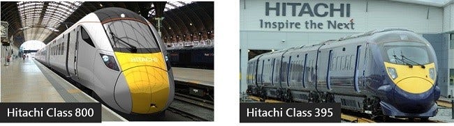 [画像]図2 滑らかな先頭形状(当社従来車両との比較)