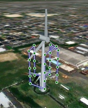 [画像]ドローンの飛行ルートイメージ