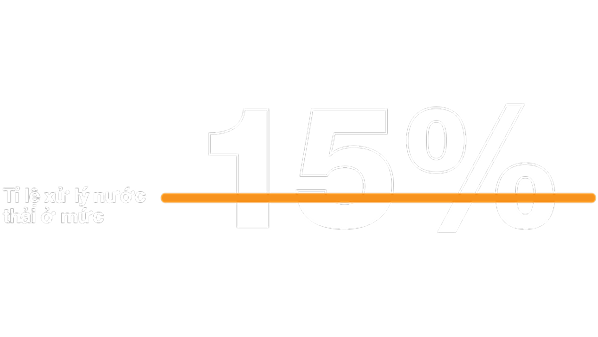 Với tỷ lệ xử lý nước thải chỉ ở mức 15%, cơ sở hạ tầng nước ở Việt Nam vẫn chưa được lý tưởng.