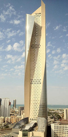 Al Hamra Tower (Kuwait City, Kuwait)