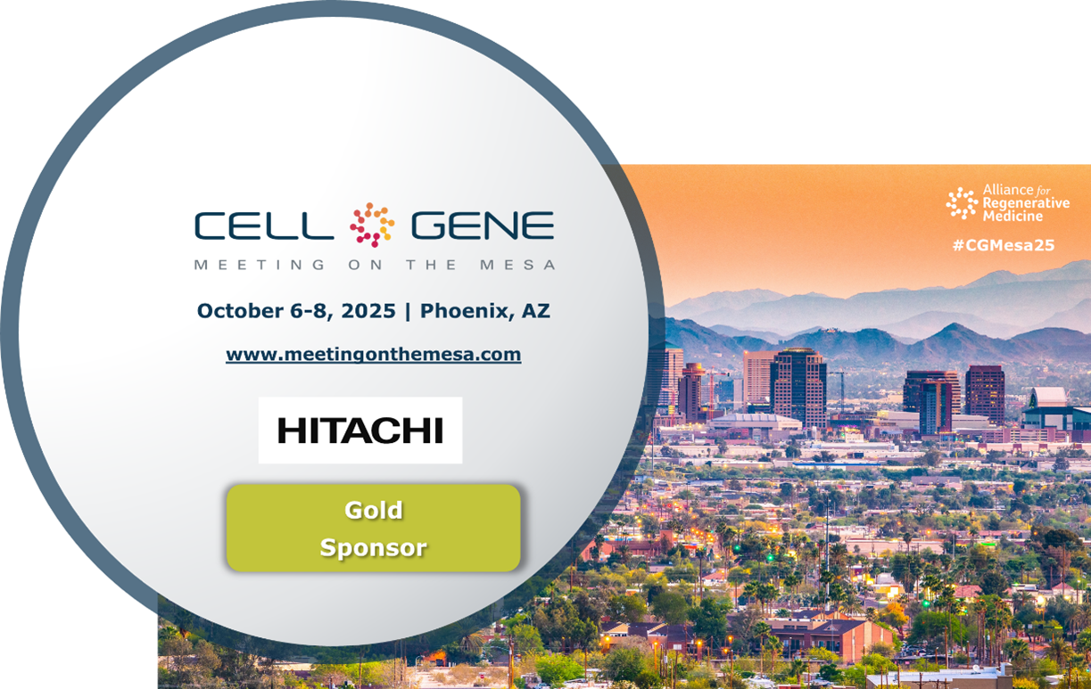 「Cell & Gene Meeting on the Mesa」October 6-8, 2025 in Phoenix, AZ