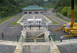 Photograph: Water treatment plant A