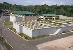Photograph: Water treatment plant A