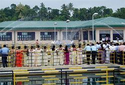 Photograph: Completion ceremony water treatment A