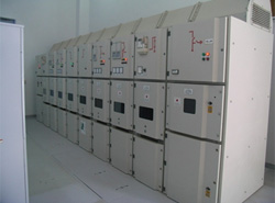 Photograph: 11kV receiving board