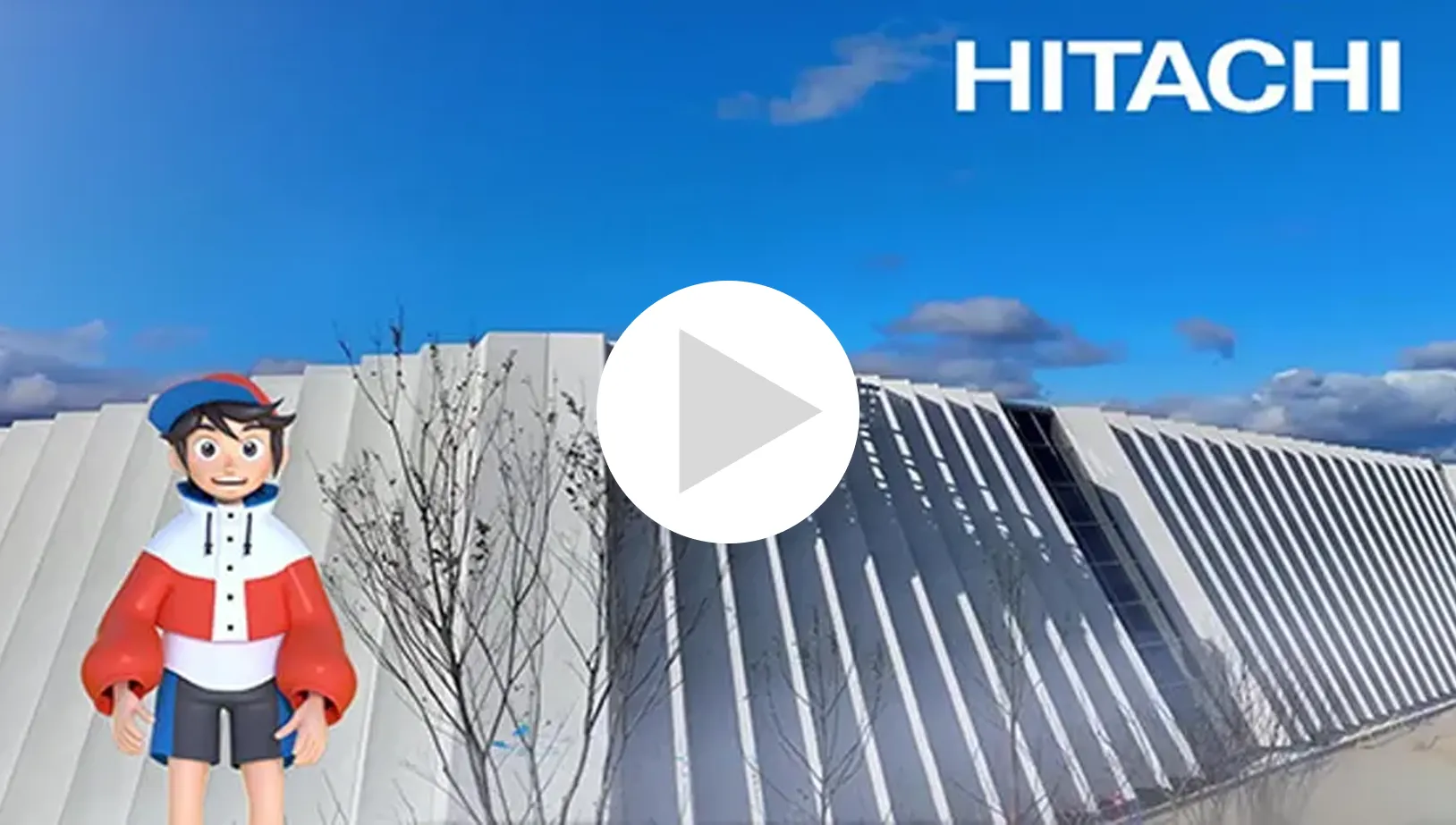 日立・KDDI「Society 5.0と 未来の都市」共同展示内容の紹介動画