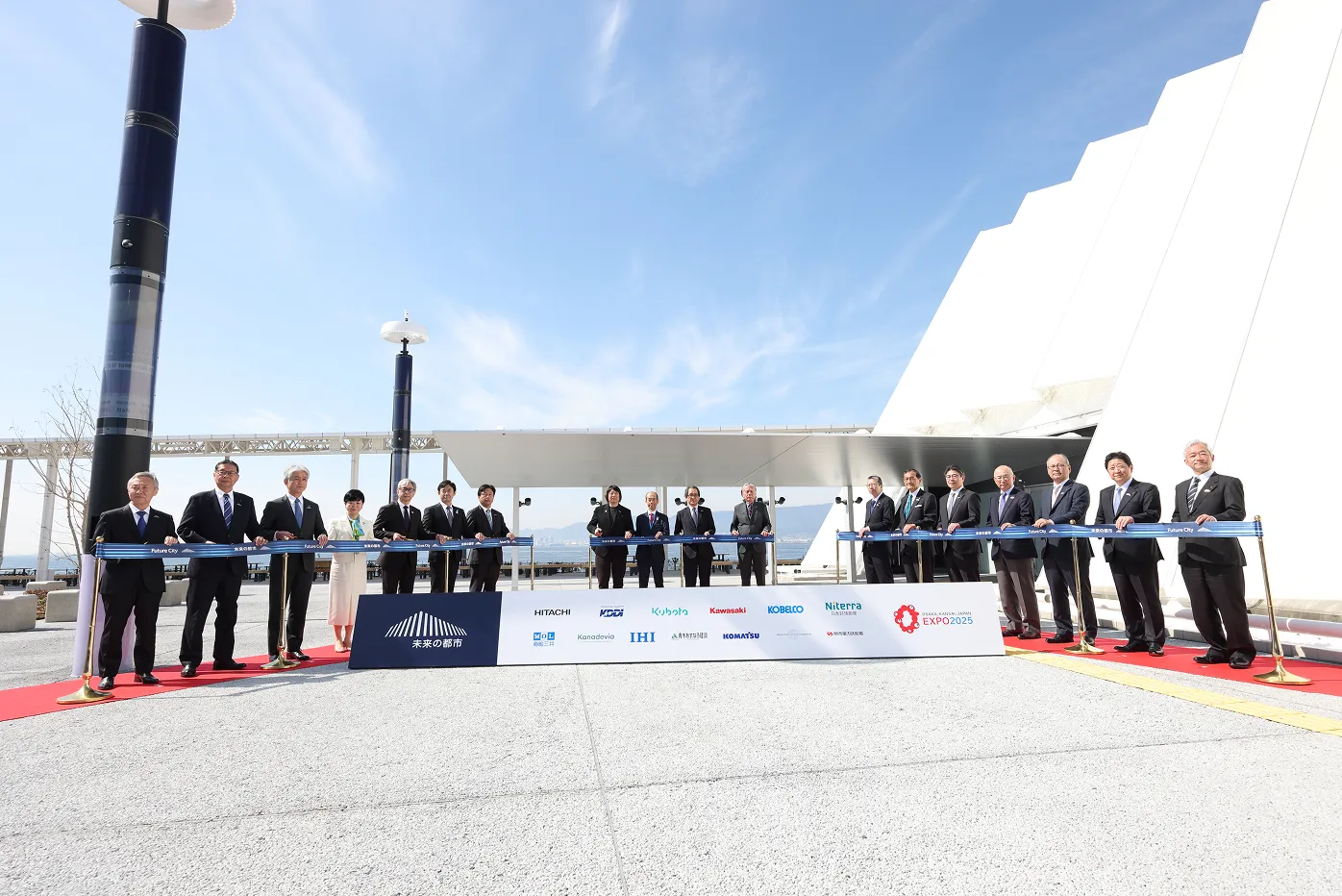 「未来の都市」完成記念式典・プレスプレビューの画像