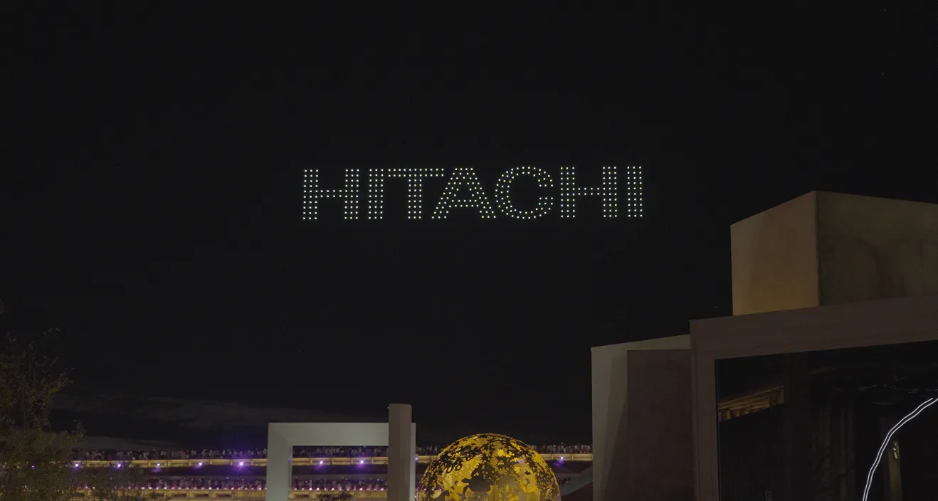 大阪・関西万博ドローンショーの画像