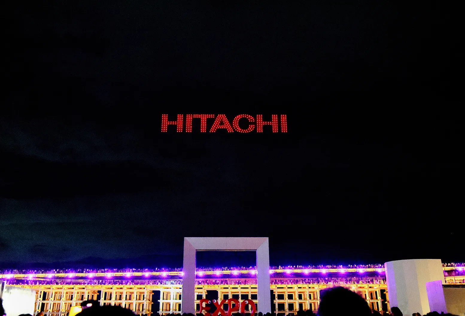 大阪・関西万博ドローンショーの画像