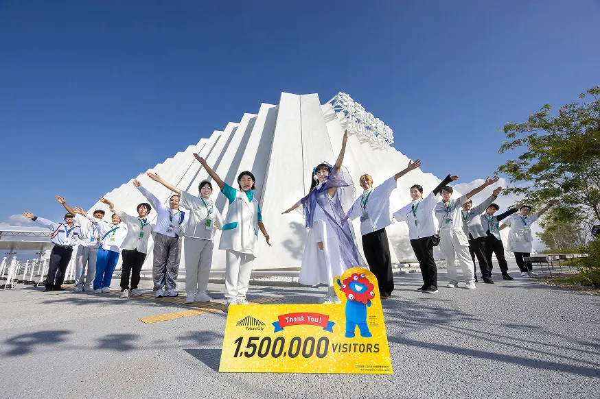 「未来の都市」来館者150万人達成の画像