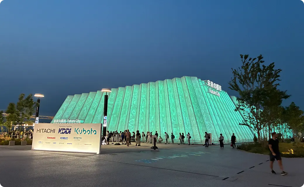 大阪・関西万博「未来の都市」：日立