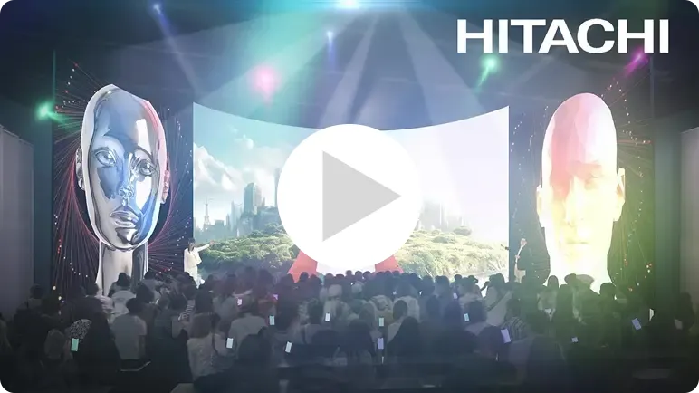 大阪・関西万博「未来の都市」日立製作所・KDDIプレイス「Mirai Theater」プロモーション映像「Choose for the Future」 - 日立