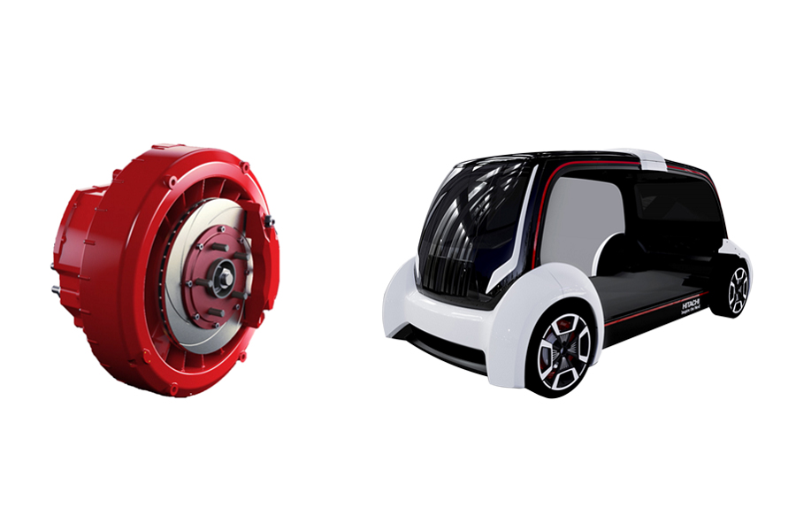 日立、EV用インホイールモーターを開発 「より快適な移動空間を実現
