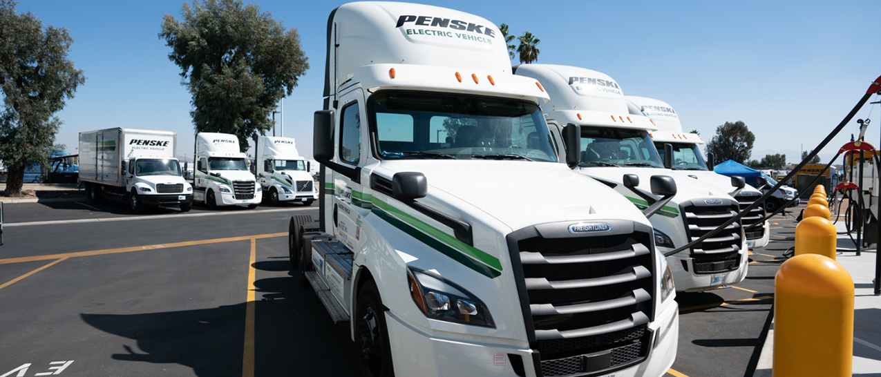 Penske and Hitachi Make Sustainable Mobility a Reality With Smart EV Charging Infrastructure