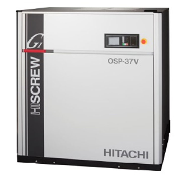 New G-Series air compressor (oil-flooded 37 kW).