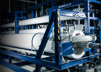 Energy-efficient seawater desalination plants