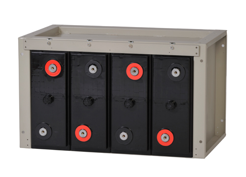 Photo: Stationary VRLA batteries for power storage LL Series