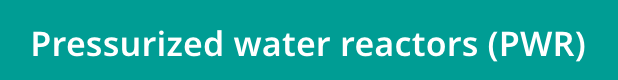 Pressurized water reactors (PWR)