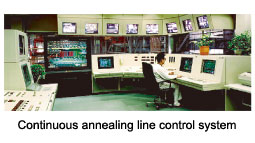 Continuous annealing line control system